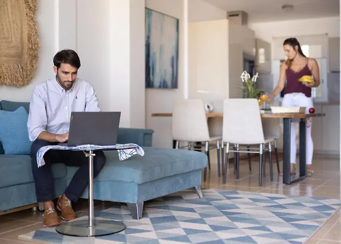 Semesterbostad Home2book Ocean View House El Medano, Pool